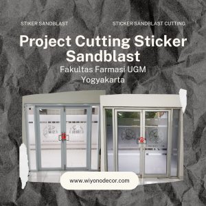 Pemasangan Cutting Sticker